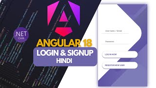 Angular Login & Signup with Service and Guard Implementation | Hindi Profile