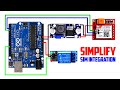 Gsm module arduino  sim800l library programming