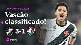 BRENNER BRILHA COM DOIS GOLS E VASCO ESTÁ NAS QUARTAS DE FINAL! VASCO 2X1 FLUMINENSE