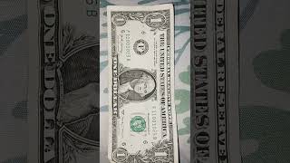 2017 low serial number F11001025B and a trying dollar bill who would like it for the collection
