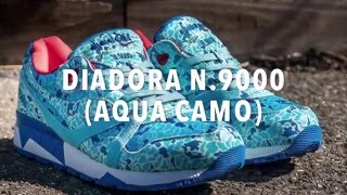 Diadora N.9000 Aqua Camo Sneakers News