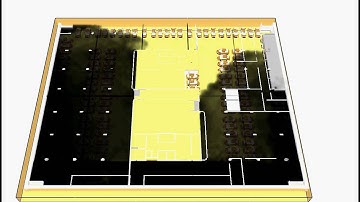 Parking Garages Evacuation with F.D.S-Evac