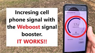 Weboost Home Basic cell phone signal booster! It works #257