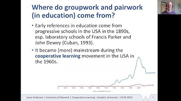 Cooperative learning: Making groupwork and pairwork effective by Dr Jason Anderson