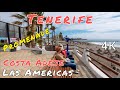 Tenerife today. Walk along the Costa Adeje promenade to Las Americas. Spain 4K