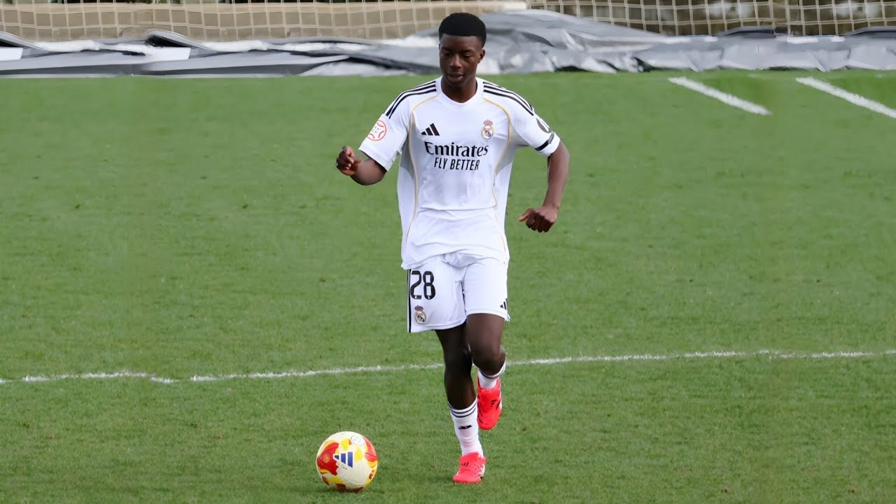 Chérif Fofana vs Burgos | Real Madrid Juvenil A Debut