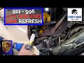 Porsche 911 996 Lower Control Arm and Sway Bar Links Replacement