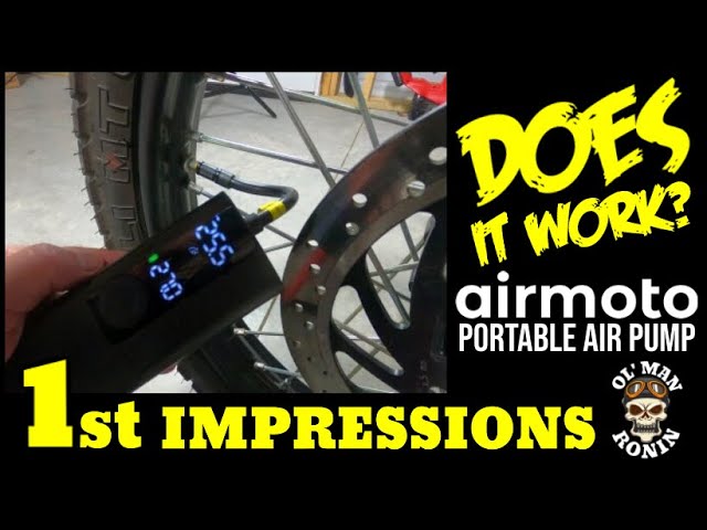 Airmoto Tire Inflator now a days portable air compressor are they.