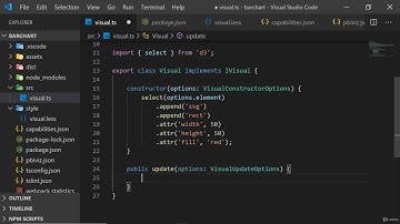 Power BI - Using d3.js & a First Shape