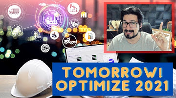 Optimize 21 is Tomorrow! Register now! See you there!