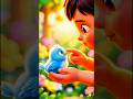 Shivam ka naya dost!🐦Nanhe pakshi ki pyaari kahani #DreamyShivam #KidsStories #HindiKahaniya #Shorts