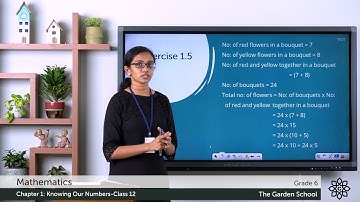 Grade 6 Mathematics Chapter 1 Class 12 Exercise 1.5