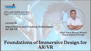Lecture 16: Input Devices and Tracking Technologies for AR/VR