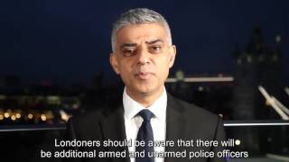 'London remains one of the safest and greatest cities': Mayor's statement following terror attack