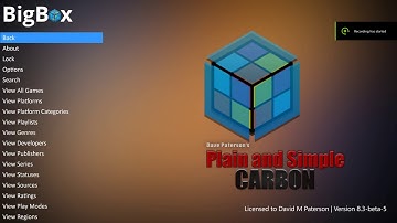 Launchbox/BigBox PASC3.0 Theme 80% Complete