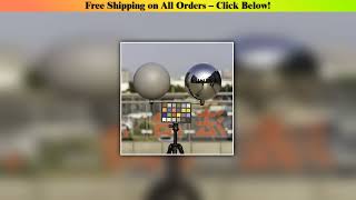 VFX-HDRI Grey Ball, Film Capture Shooting Ball, Reflective Sphere, Metal Mirror Ball,Camera ball