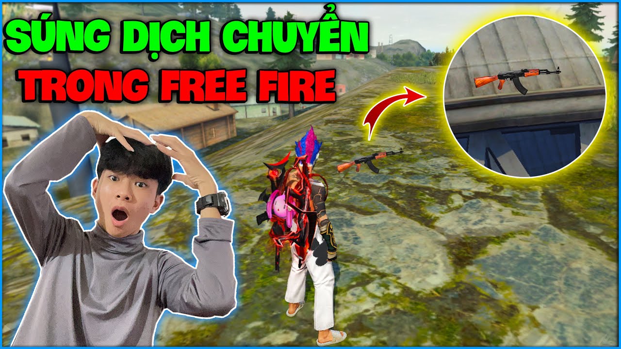 Free Fire | NTN đứng hình khi gặp ngay khẩu súng biết dịch chuyển trong Free Fire và cái kết ?