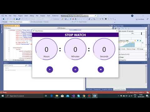 Stopwatch in WPF
