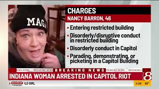 Patriot, Indiana woman arrested in Capitol riot
