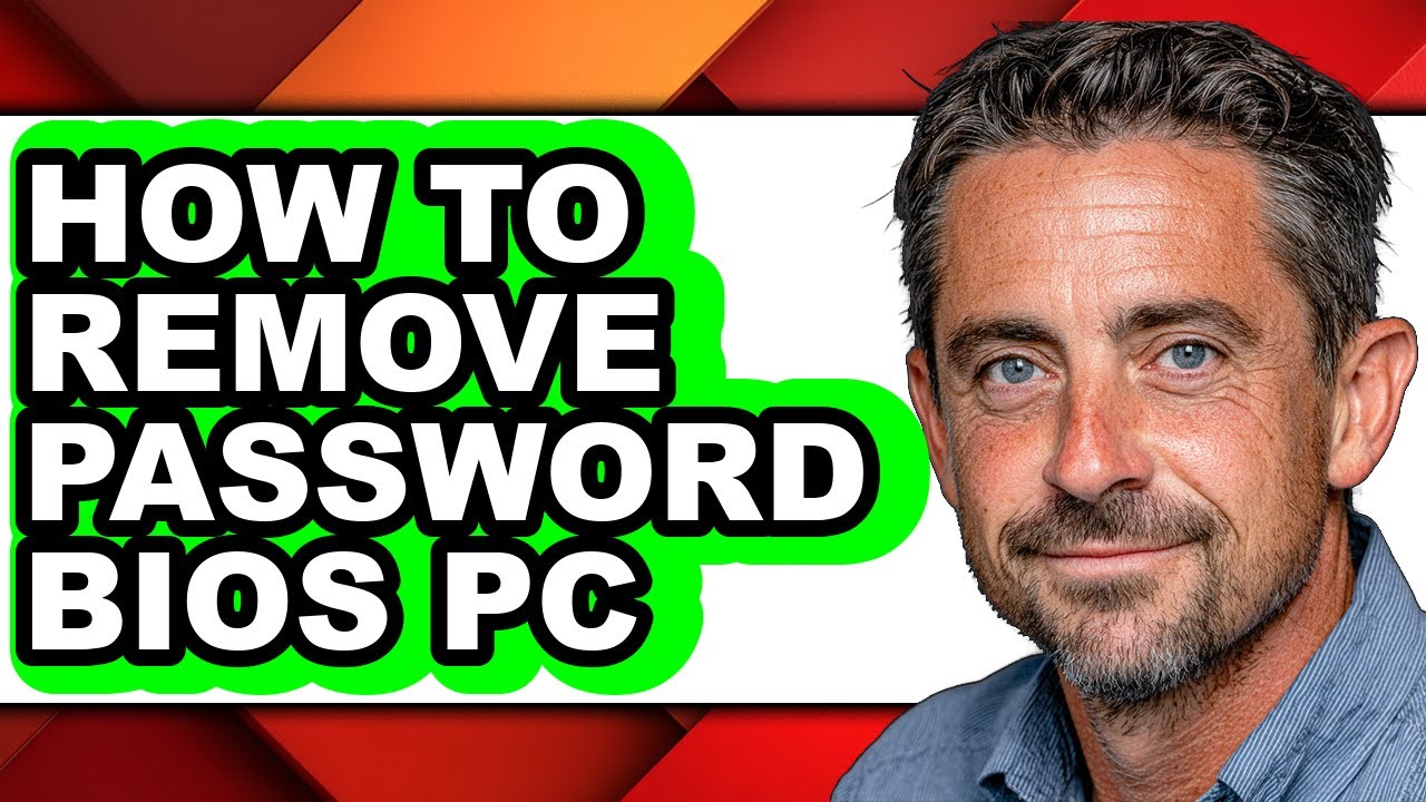 How to Remove Password Bios Pc (full Guide)