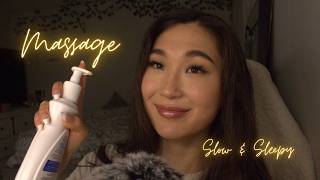ASMR Massage, Pampering, with Rain Sounds