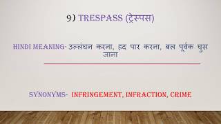 Word their Meanings along with Synonyms | Idioms in the last...