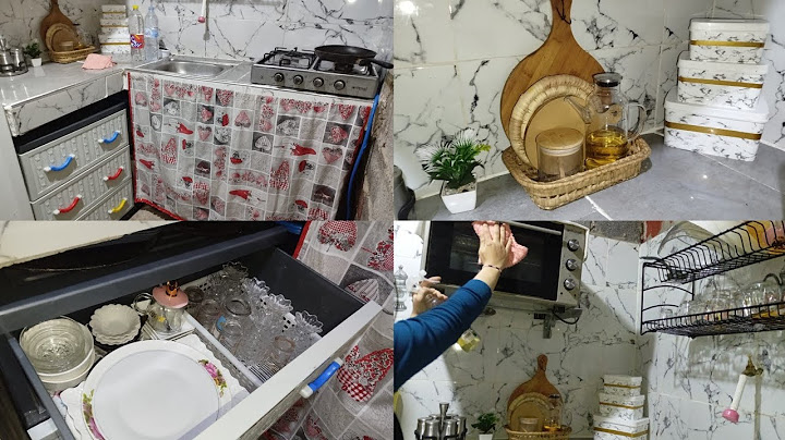وأخيرا كملت كوزينتي🌸جولة فالمطبخ بعد التغيير🥳تنظيم مطبخ بدون بلاكارات💯أفكار وحيل لاستغلال المساحة💯