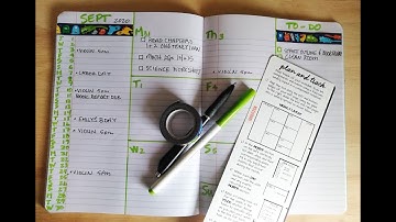 DIY Student Planner & Cornell Notes in a Composition Notebook!