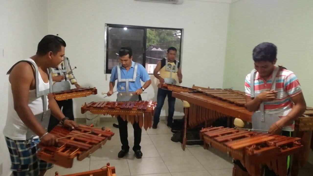 MARIMBA DE JIQUIPILAS ENSAYO "EL LEPERO" YouTube