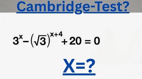 Only 10% Students Solve this Math Olympiad Exponential Problem 