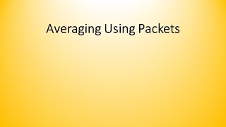 Dr Karens Math Hacks - Averaging With Packets