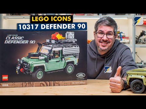 LEGO 10317 Icons Classic Land Rover Defender 90 revealed!