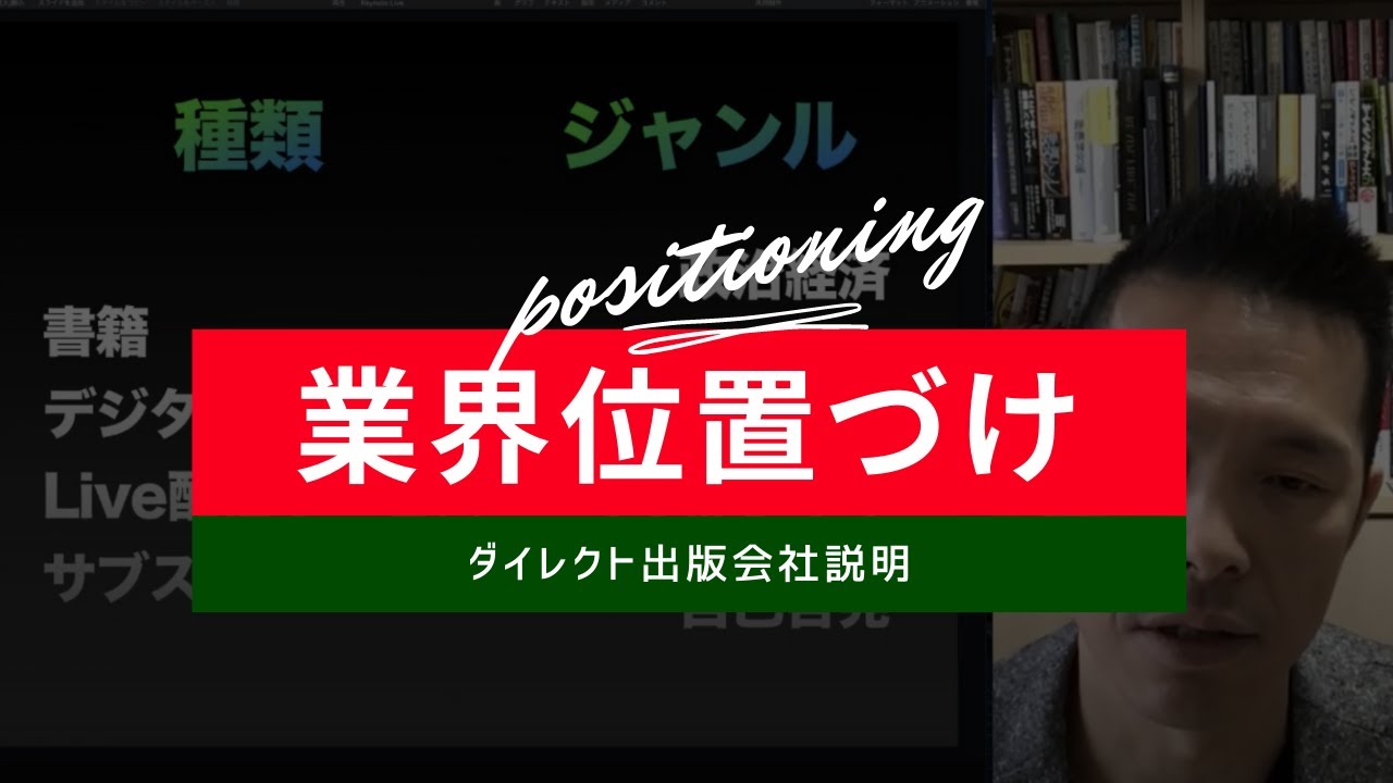 業界の位置づけやビジネスモデル #ダイレクト出版グループ会社説明 