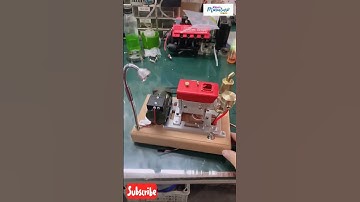 2.2cc Mini Double-cylinder Four-stroke Evaporative Water-cooling Gasoline Internal Pump Engine 29