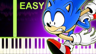 Video thumbnail of "Mystic Cave Zone | SONIC THE HEDGEHOG 2 - EASY Piano Tutorial"