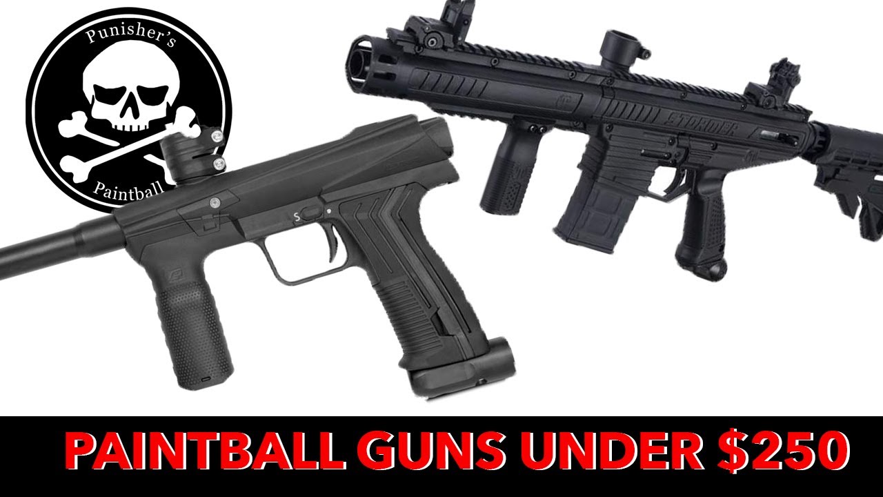 TOP 4 PAINTBALL MARKERS UNDER 250 I BEST CHEAP PAINTBALL MARKERS I