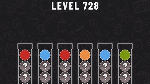 Ball Sort Puzzle Level 728 #ballsortpuzzle #ballsortpuzzlegameplay #puzzlegame #mobilegames
