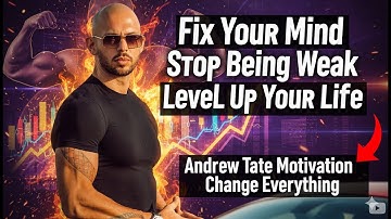 Andrew Tate: FIX YOUR MIND & STOP BEING WEAK (Level Up Your Life Change Everything) Top G Motivation