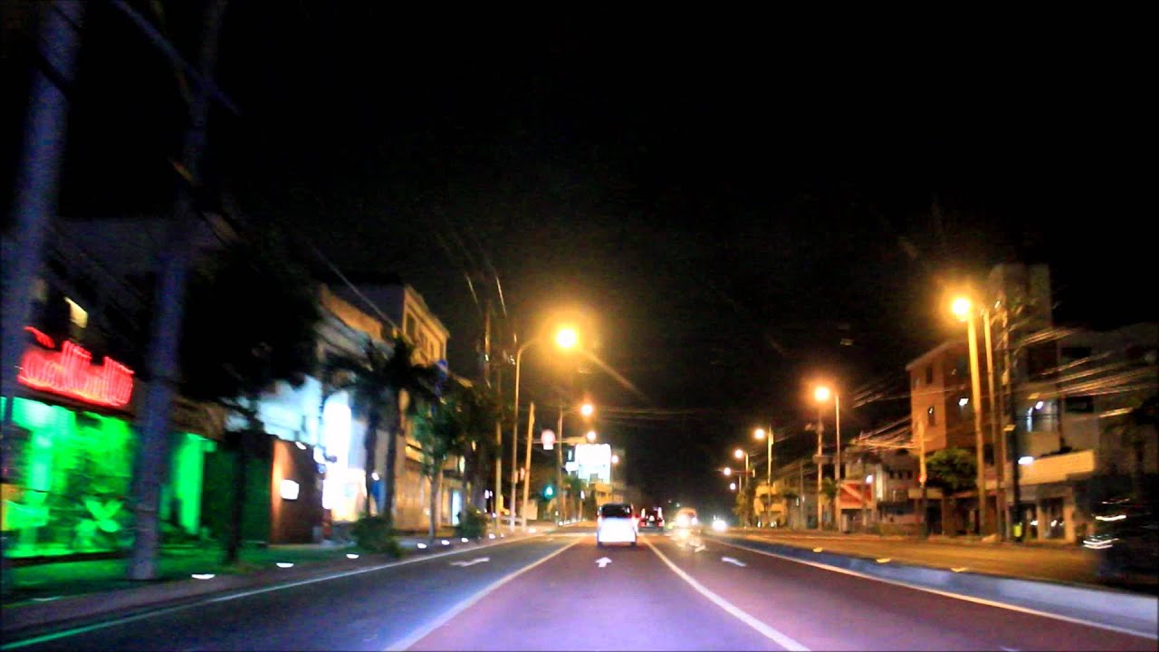 HD Okinawa Night Drive (北谷→那覇) (Chatan→Naha)