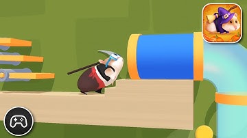 Hamster Maze - Gameplay Walkthrough Part 3 - Basic Solution Levels 9-11 (iOS, Android)