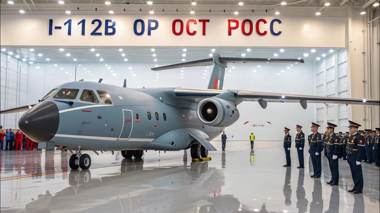 🇷🇺 “Россия показала секретный транспортный самолёт! ✈️ Ilyushin Il-112V — новая гордость 
