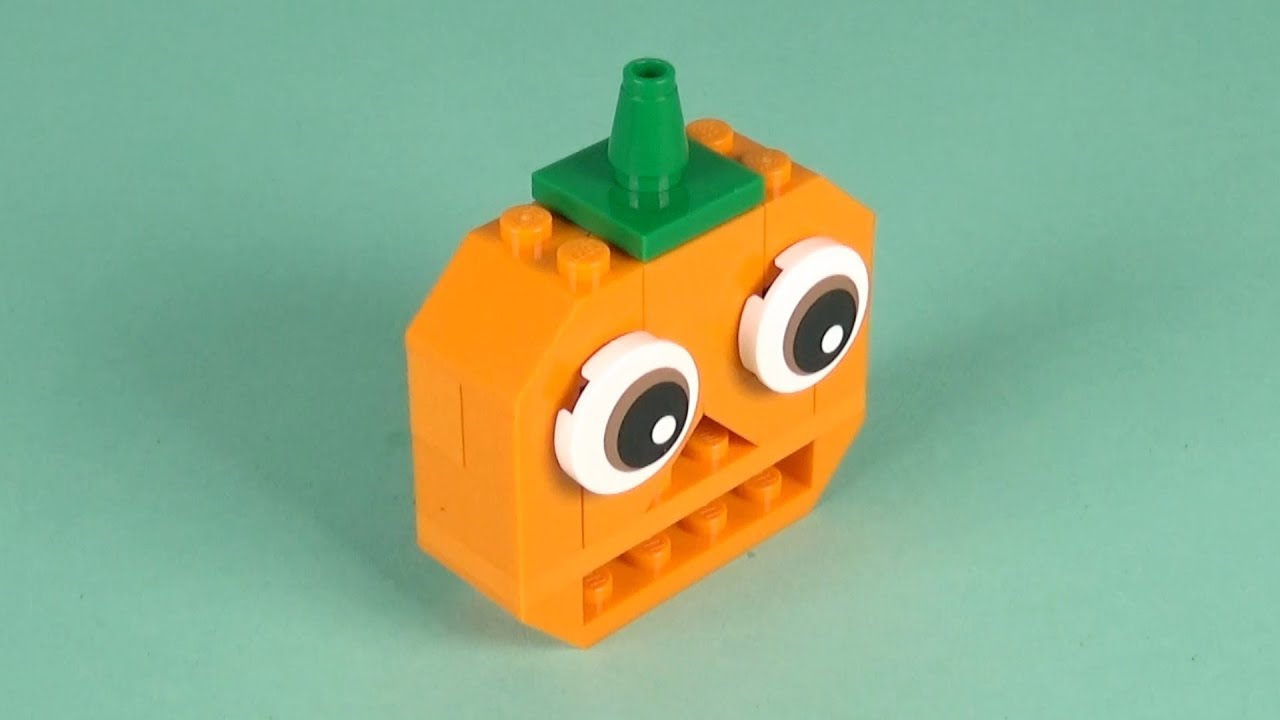 lego halloween pumpkin