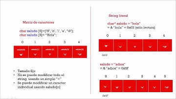 21. strings: cadenas de caracter