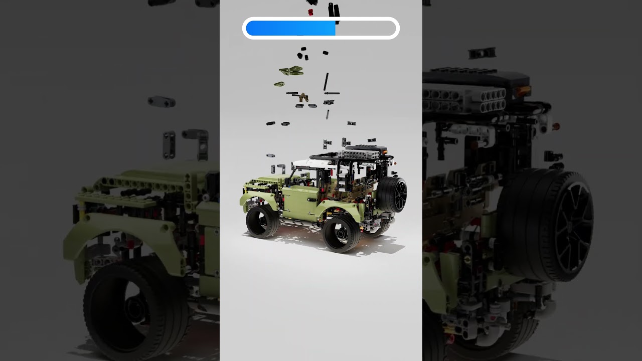 LEGO 42110 Land Rover Defender Timelapse 
