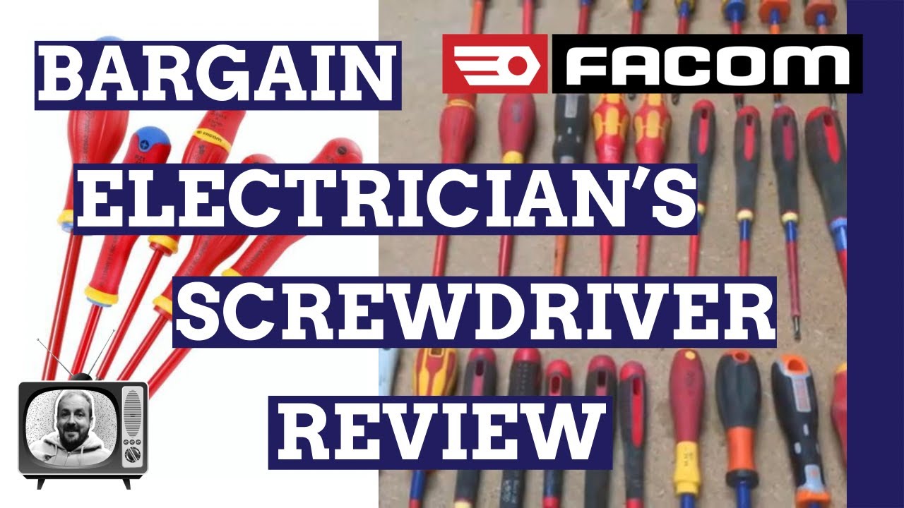 Bargain screwdrivers for electricians £25 review YouTube