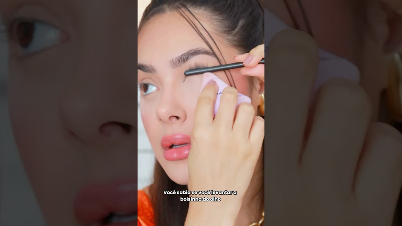 Voc&ecirc; sabia desses truques? 😧 #olheiras #ciliosmaiores #delineadoperfeito #JulianaLeme