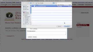 Google Sites Upload Screencast