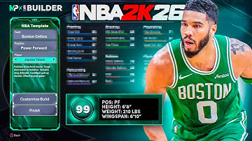 BEST JAYSON TATUM BUILD | NBA 2K26 NEXT GEN