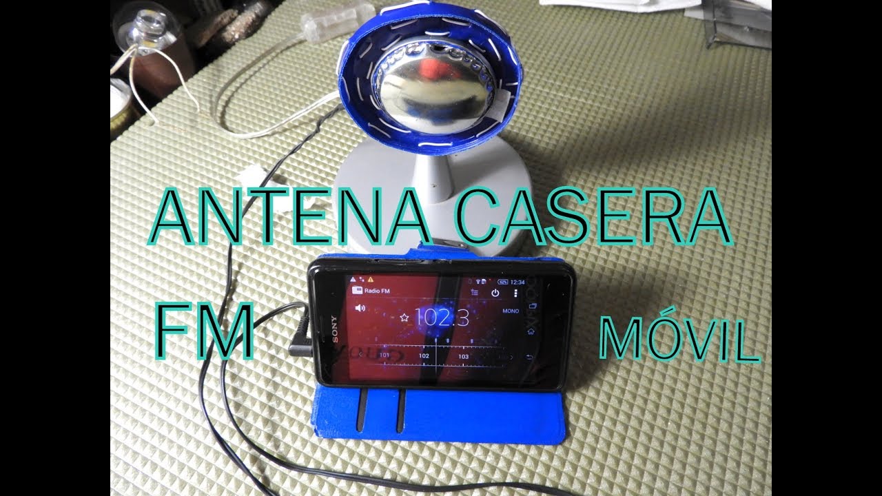 ANTENA FM RADIO PARA MÓVIL CASERA. DIY FM ANTENNA TO YOUR SMARTPHONE