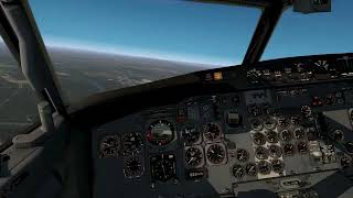 Full Test Flight Flyjsim Boeing 737-200 In X-Plane 11